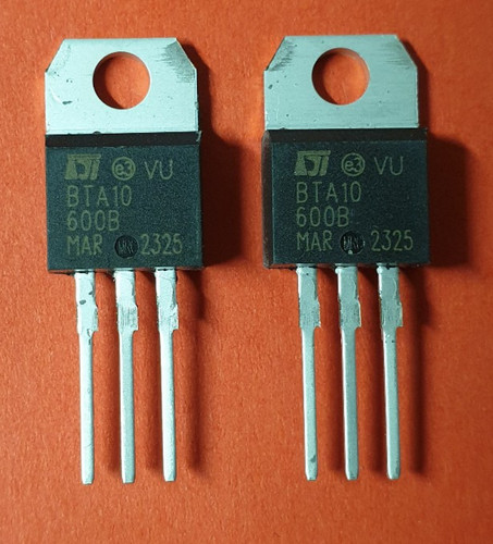 Triac bta10 600b i - x,