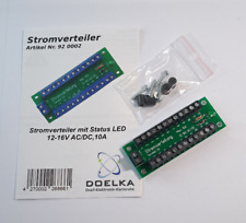 Stromverteiler mit Status LED 12-16V AC/DC,10A  