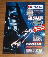 Seltene Werbung PEPSI STAR