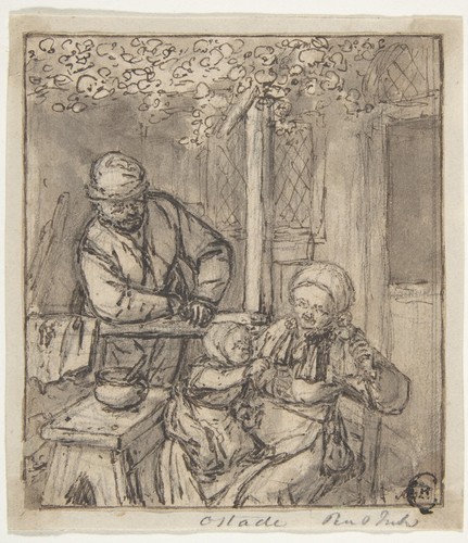 Adriaen van ostade mother - adriaen,