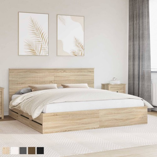 Holzbett bettrahmen mit - holzbett,