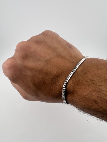Herren zoll platin armband - herren, 8