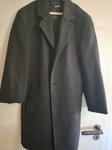 Herren mantel oliver gr - mantel, s