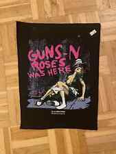 Heavy Metal Guns N Roses "Was Here" Vintage original Backpatch Kutte