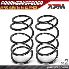 2x Federn Fahrwerksfeder