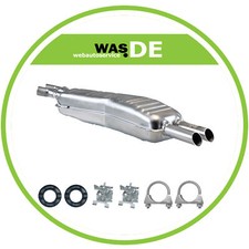 Endschalldämpfer BMW 7er E32 730i & 735i ab. Bj. 1986- Auspuff Endtopf