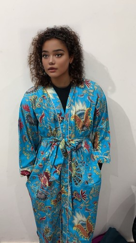 Indisch türkis kimono - indisch,