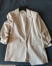 Blazer oversized Beige S M 36