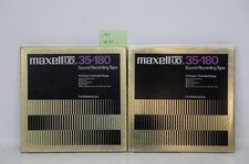 2x Maxell 26,5cm Tonbandspule