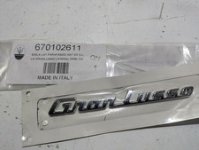 Schriftzug kotflügel maserati - schriftzug,