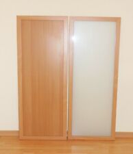 BALTON 2 Schranktüren  1 x mit Milchglas - Holzoptik / Birke / Buche / Ahorn ?