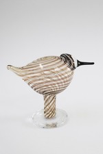 Iittala Birds Oiva Toikka " Sandregenpfeiffer 1998 " Tylli Made in Finnland