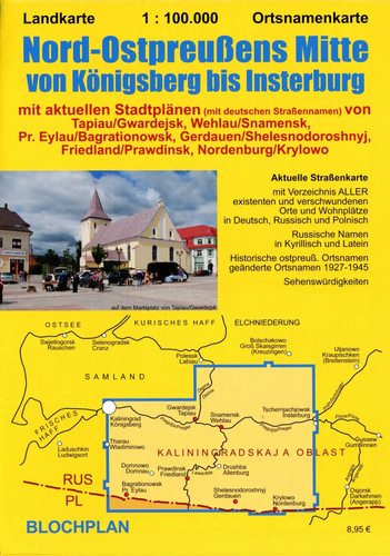 Landkarte nord ostpreußens - landkarte, nord-ostpreußens