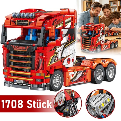 Lkw baukasten klemmbausteine - baukasten,