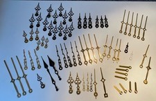 Konvolut Zeiger Uhrenzeiger in Kunststoff Metall