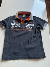 Camp David Jungen Shirt Gr. 134/140 Poloshirt kurzarm 