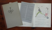 Horst Janssen-Der Wettlauf zwischen Hase und Igel auf der Buxtehuder Heide-1973