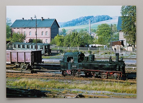 Postkarte dampflok 99 - postkarte,