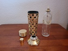 GUERLAIN Nahema EdP Parfum Flacon refillable für 93 ml Parfumflasche Metall LEER