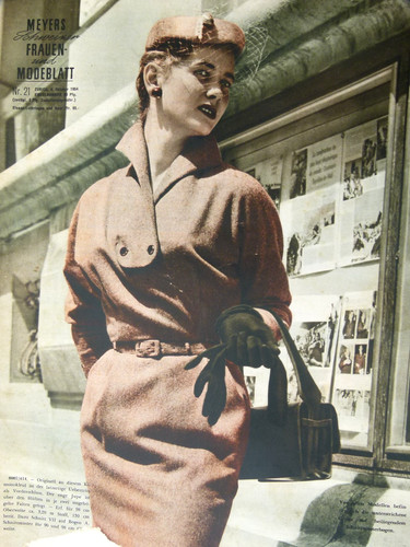 Altes modeheft von 1954 meyers - 1954,