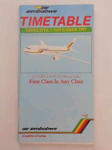 System timetable air zimbabwe - system,