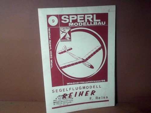 Bauplan segelflugmodell reiher - bauplan,