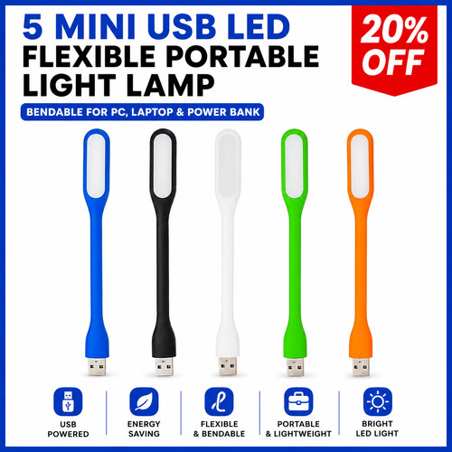 Mini usb led - 10,