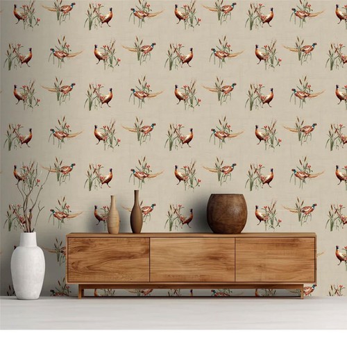 Landhausstil tapete neutral - tapete,