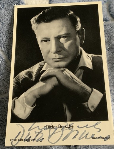 Autogramm dieter borsche - dieter,