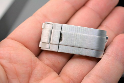 Faltschliesse silber passend - silber,