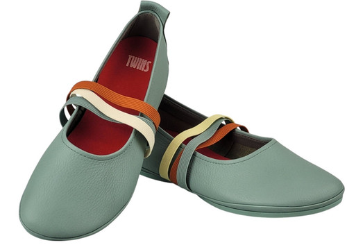 Camper schuh twins grün - camper,