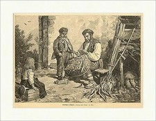 Korbflechter in Spanien