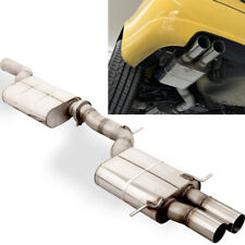 FOX Sportauspuff Komplettanlage ab Kat. 90mm Audi S4 B5 2.7l 2x80mm versetzt