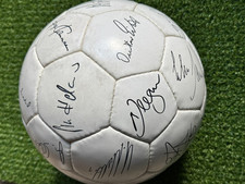 DFB WM Ball-Fußball-Weltmeister 1954-1974-1990,ARD,ZDF,mit Unterschriften