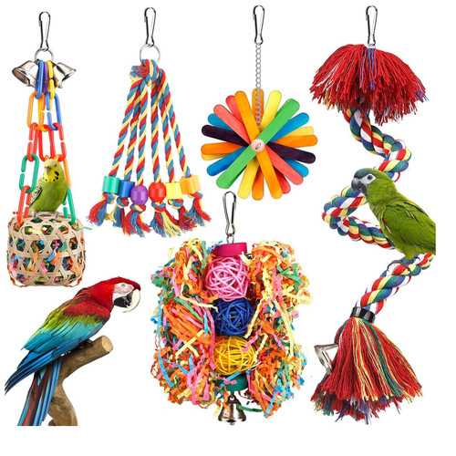 Vogelspielzeug set stück - vogelspielzeug, 5
