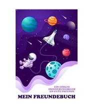 Mein Freundebuch: Schwarz Weiß Version - Astronauten - Dinosaurier - Raumfahrt 