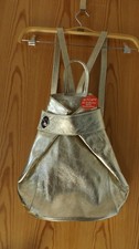 Leder rucksack gold - 🎁leder,