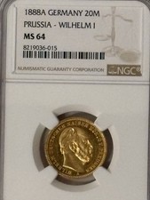 Preußen 20 Mark 1888