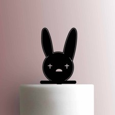 Bad Bunny Logo - Acryl Cake