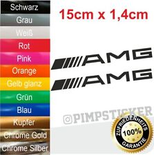 2x AMG Mercedes  Auto Aufkleber  Styling Bunt Neu Auto Folie Tuning JDM