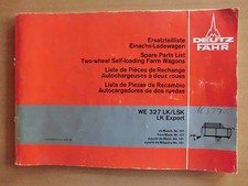 Deutz FAHR Ersatzteilliste