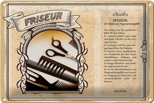 mrdeco Metall Schild 20x30cm