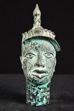 Bronze: A Rare Ife Superstructure Head Statue Nigeria Afrika Africa, Afrique 728