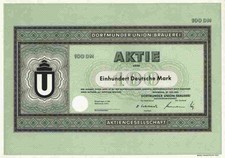 Dortmunder Union Brauerei 1963