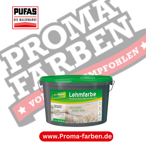 Pufas lehmfarbe pronatur - lehmfarbe,