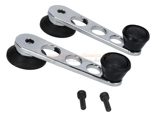 Chrom fensterkurbeln sport - chrom,