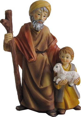 Krippenfiguren set alter mann - set,