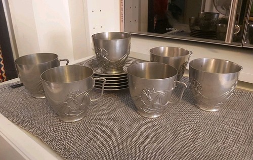 Jugendstil zinnservice wohl - jugendstil-zinnservice,,