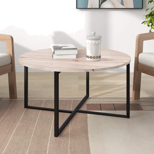 Couchtisch rund holz - rund,