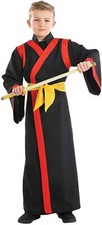 Samurai Kostüm Kinder Jungen Japanisch Krieger Faschingskostüme Ninja Karneval